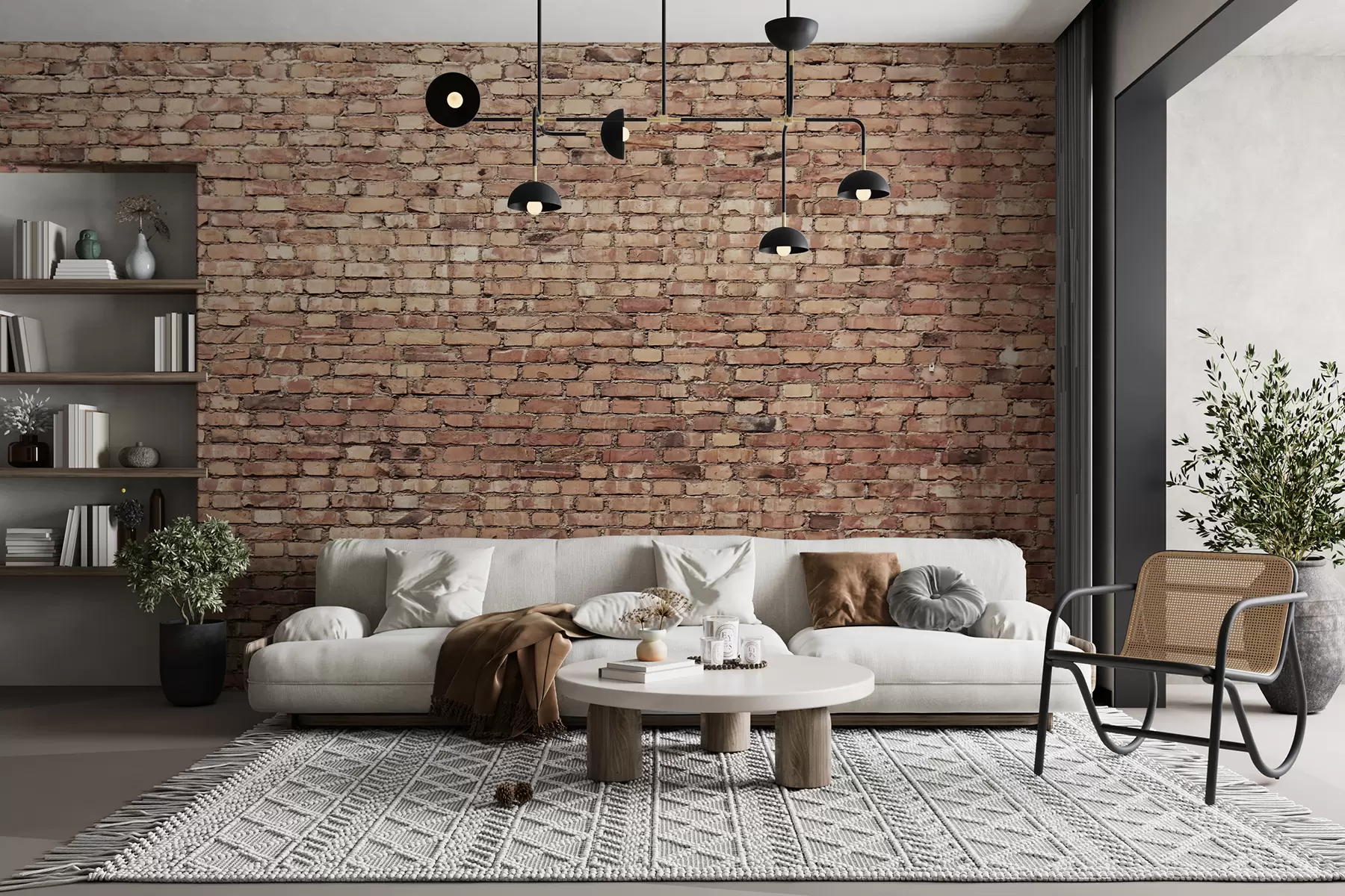 Fototapetes Brūna, koka un taisnstūra u53032