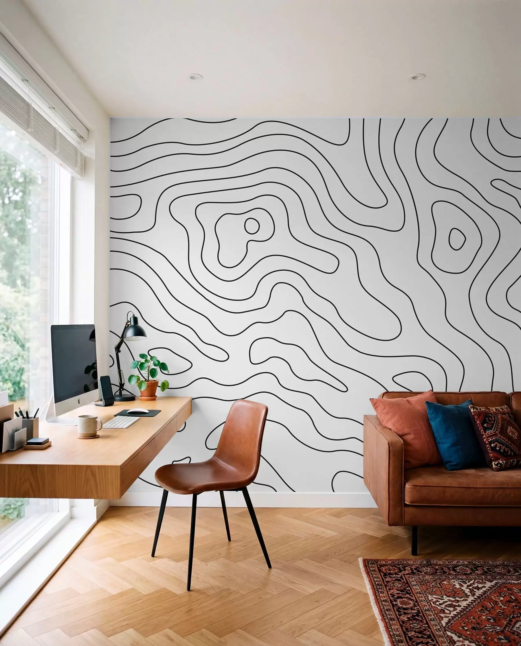 Fototapetes Topogrāfiskā karte u70650