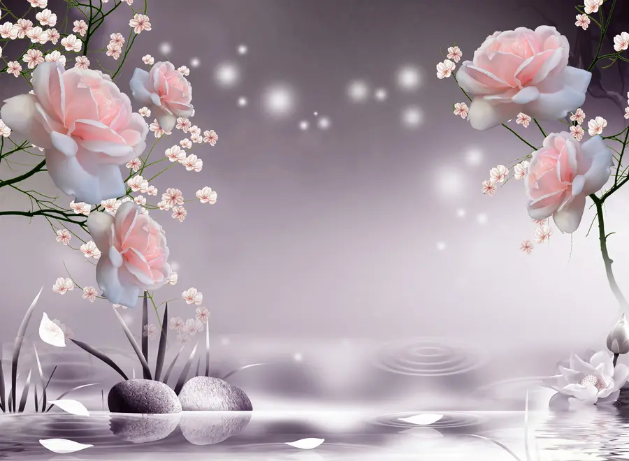 Fototapetes Zieds, augs un fotogrāfija u01045