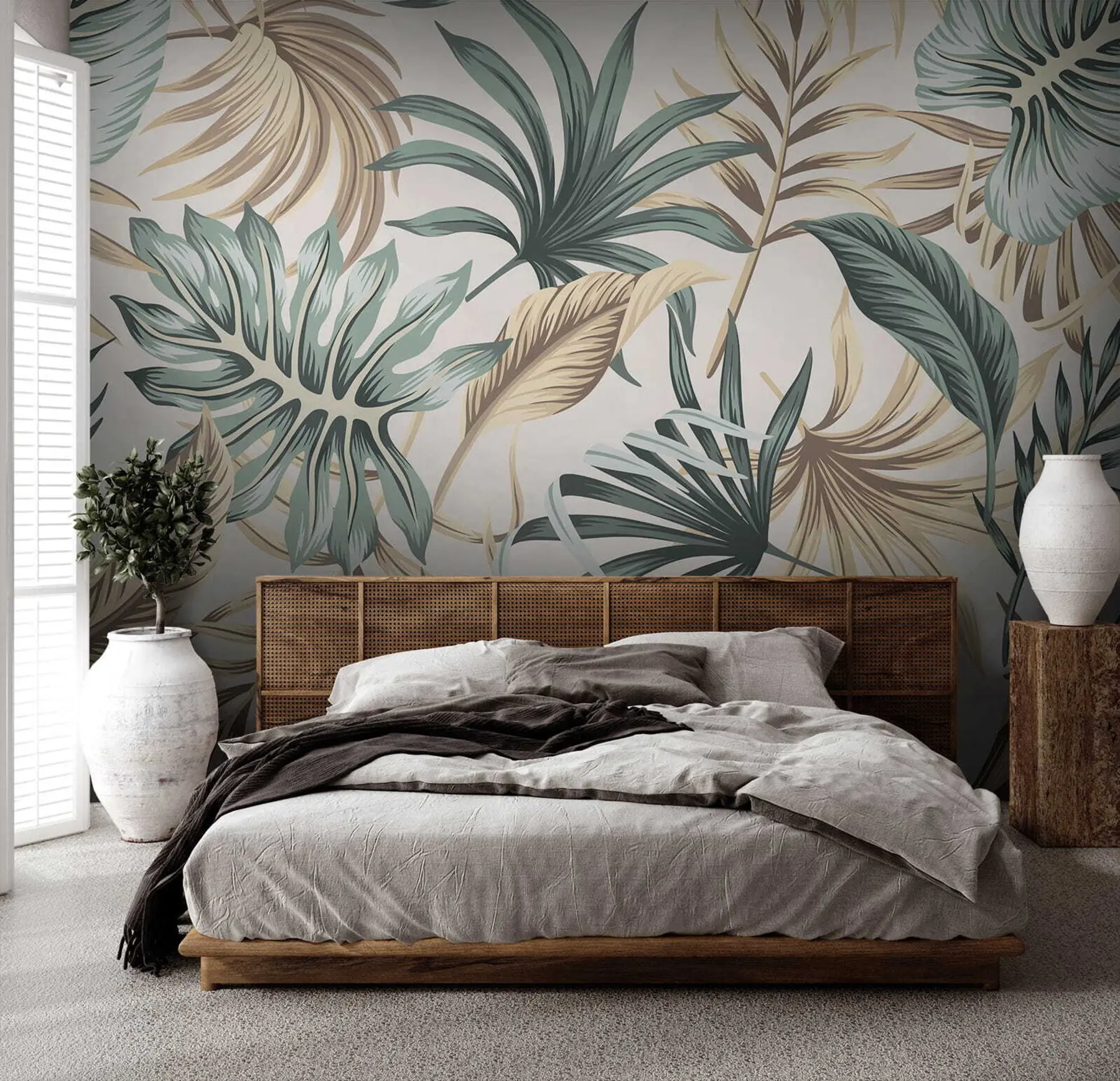 Fototapetes Krāsainas lapas u51888