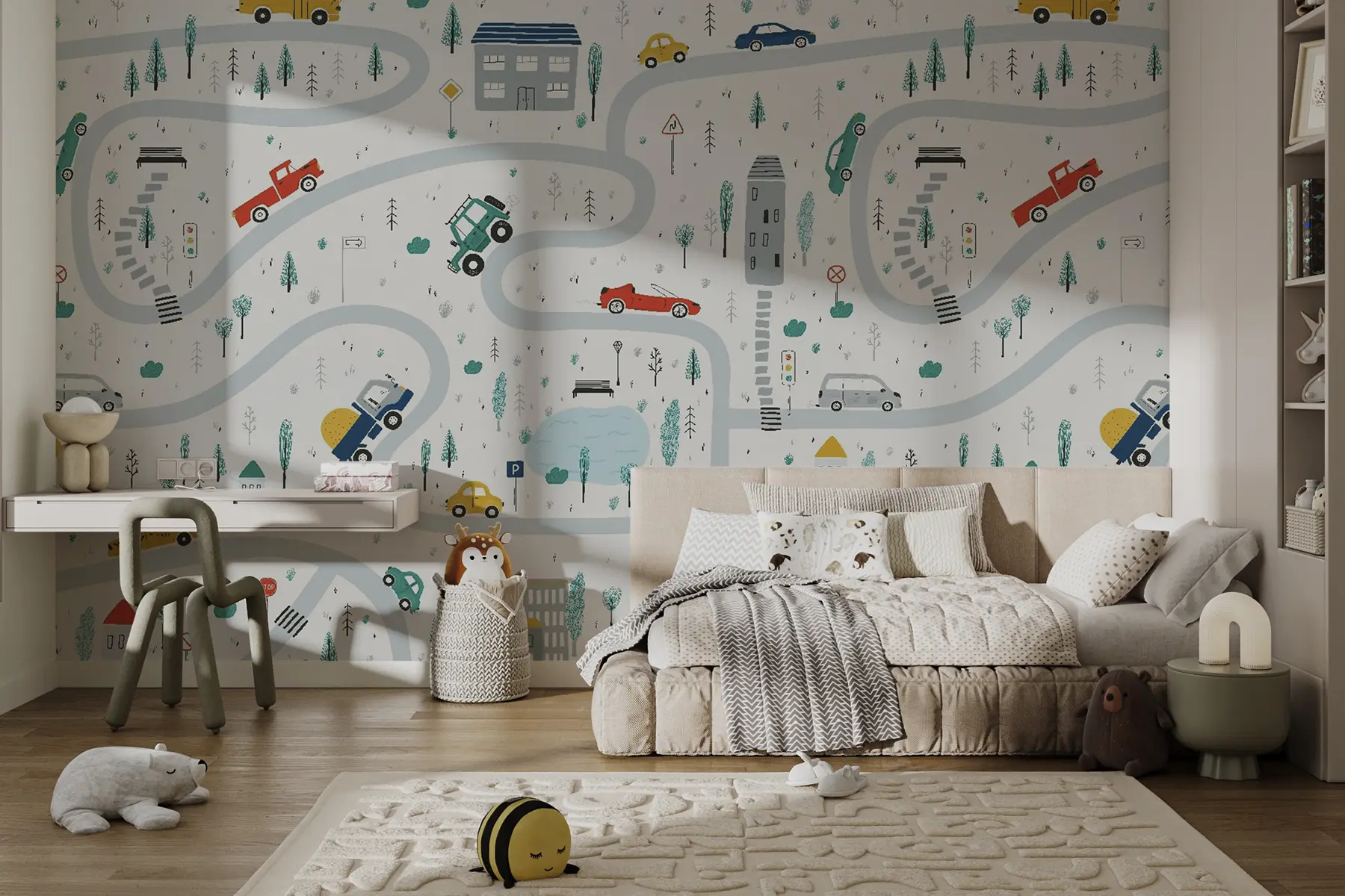 Fototapetes Automašīnu labirints u19938