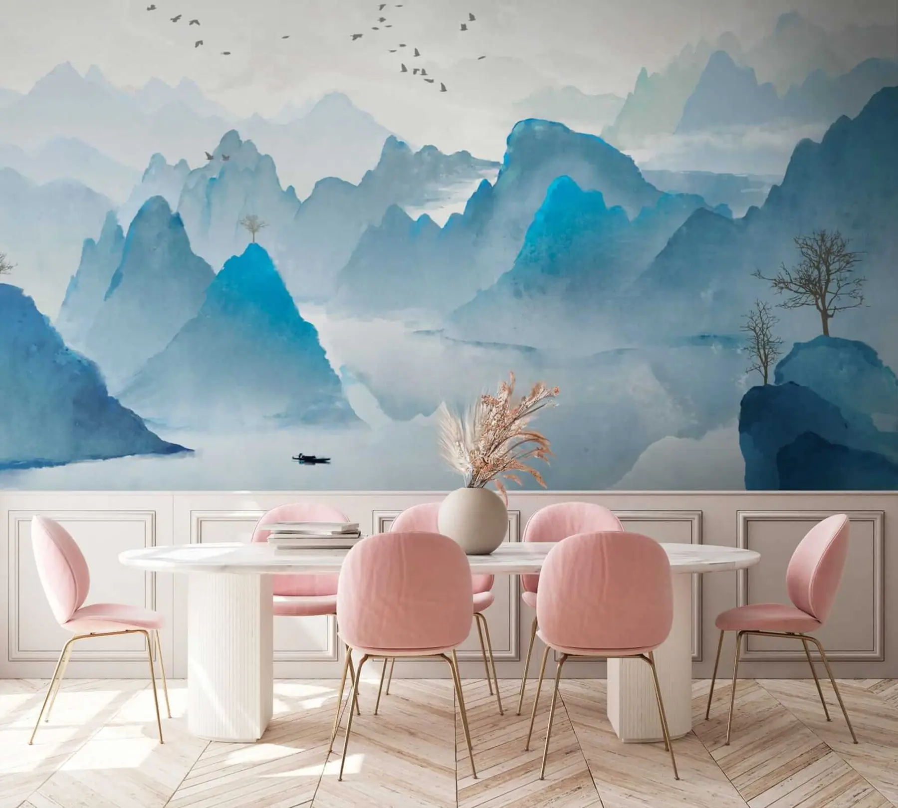 Fototapetes Zilie kalni u32523