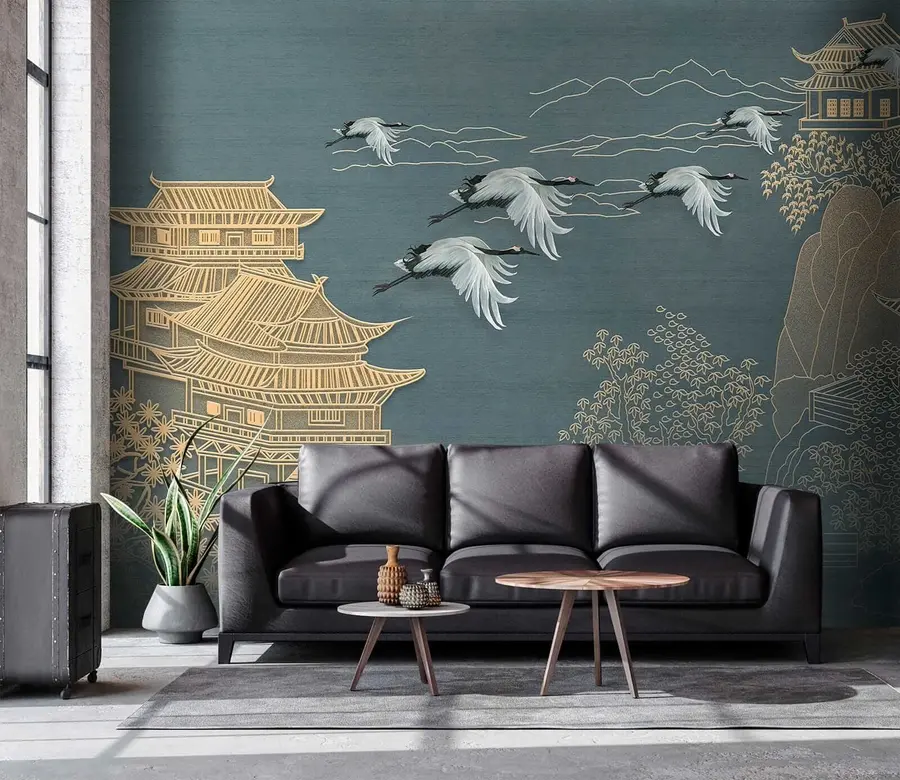 Fototapetes Japāņu stila zīmējums u38720