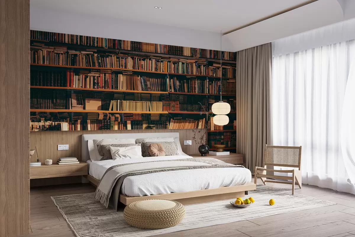 Fototapetes Liela bibliotēka u40004