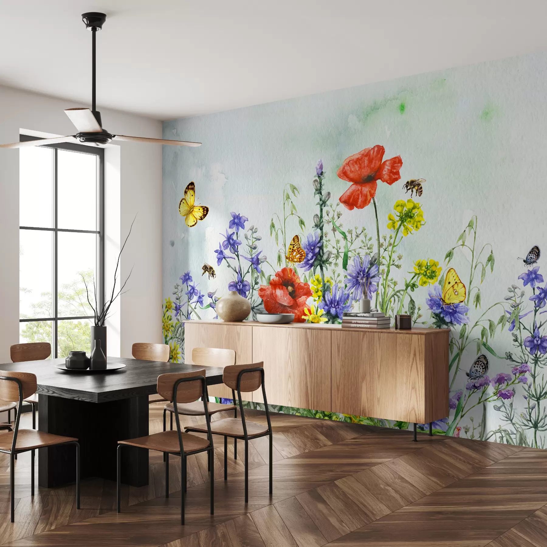 Fototapetes Vasaras pušķis u43104