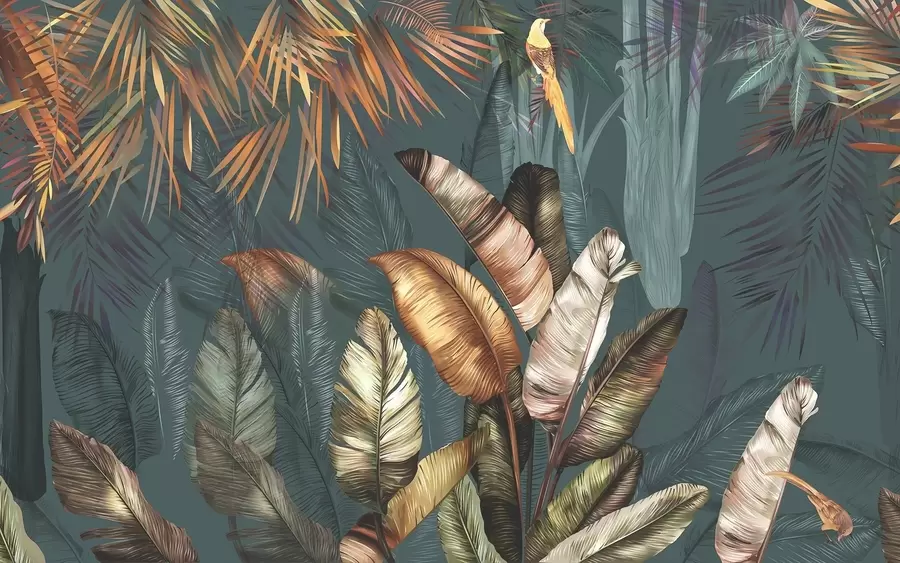 Fototapetes Spilgti tropu džungļi u50468