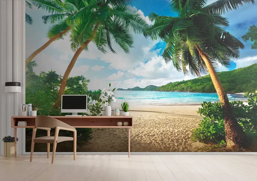 Fototapetes Mākoņi, debesis un augi u53753