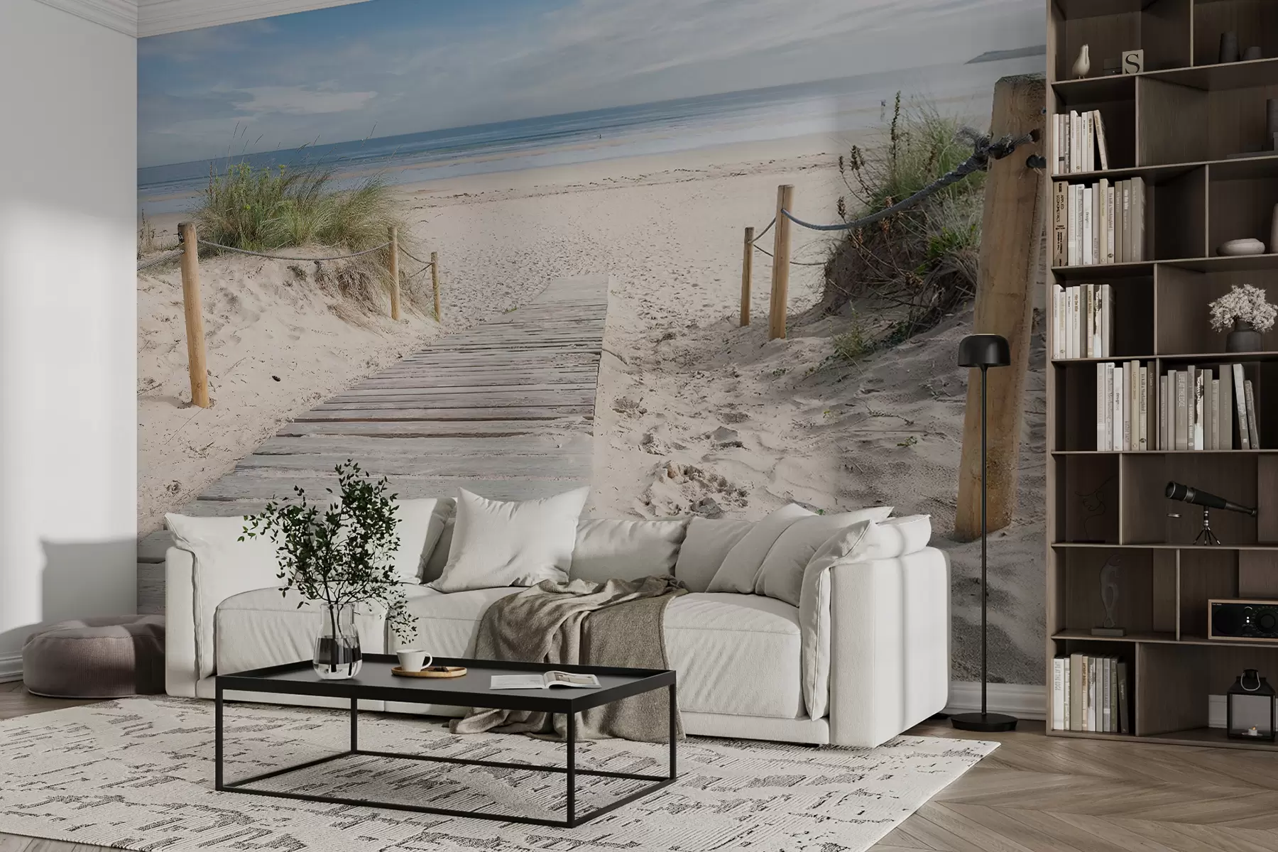 Fototapetes Ceļš uz smilšaino pludmali u54357