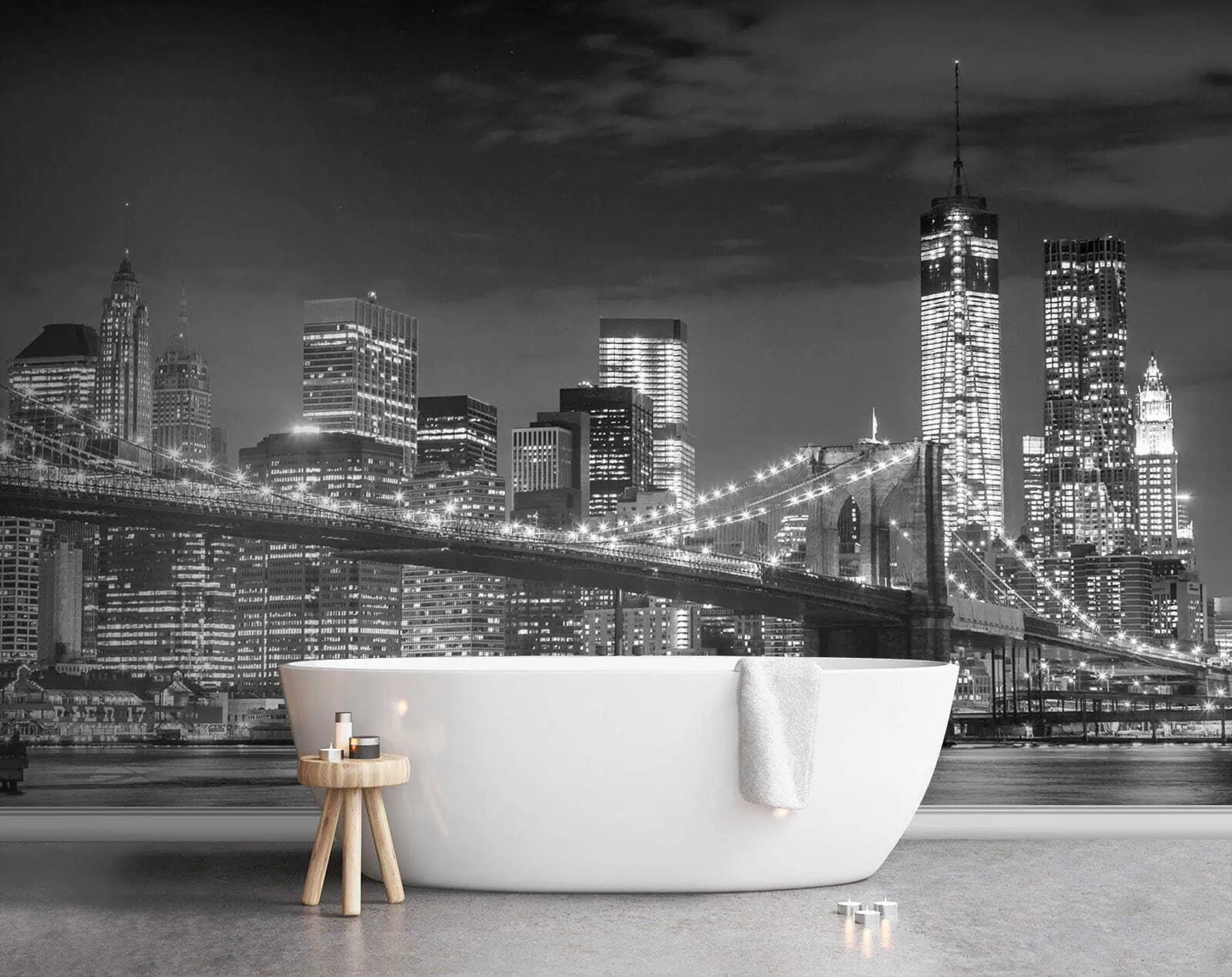 Fototapetes Ūdens, debesskrāpis un ēka u56428