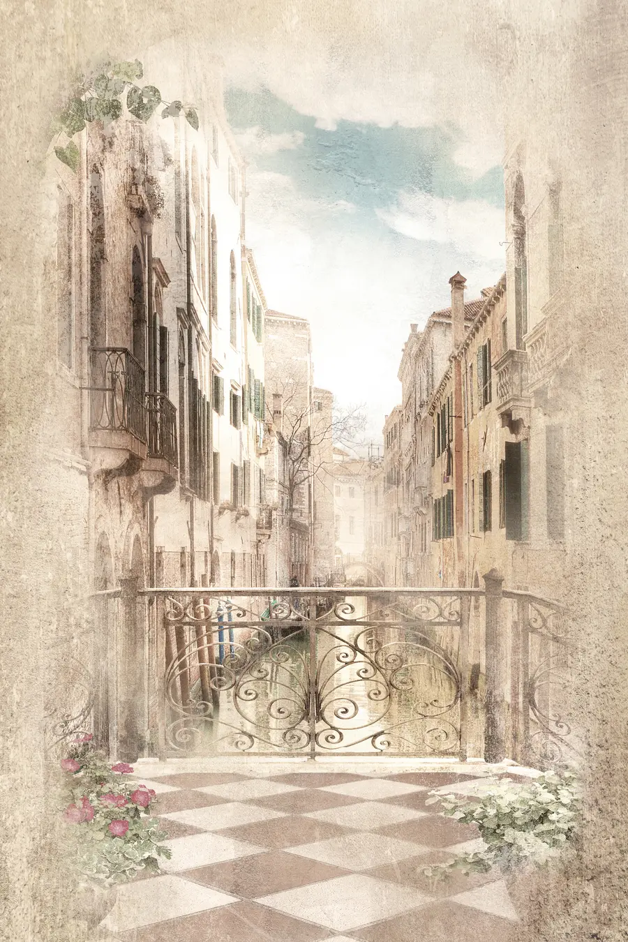 Fototapetes Mākoņi, ēkas un iekārtas u60320