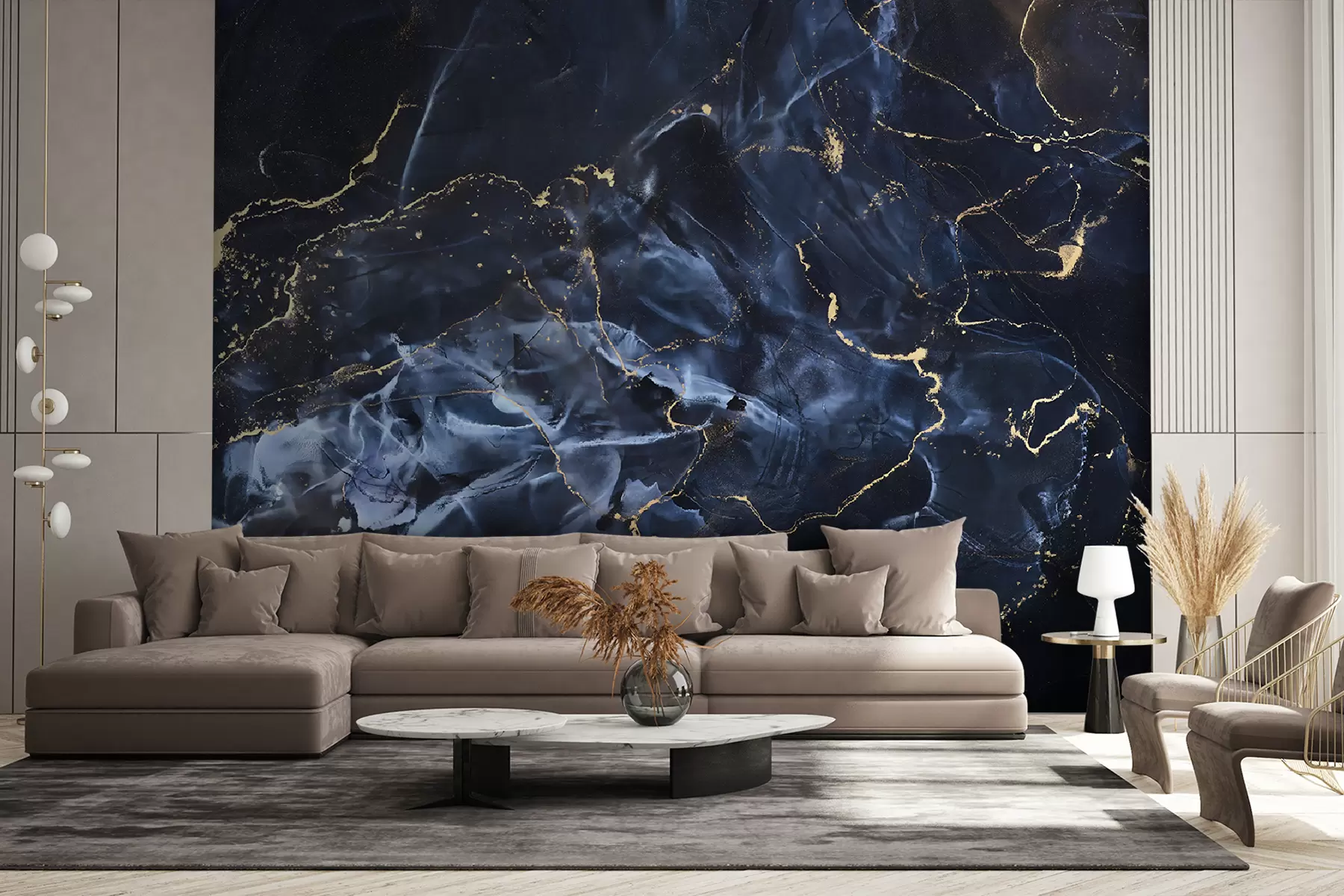 Fototapetes Kosmiskais marmors u71173