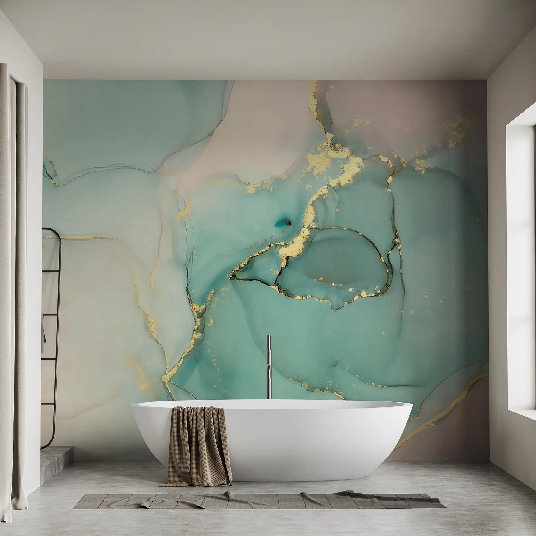 Fototapetes Zilais marmors u20877