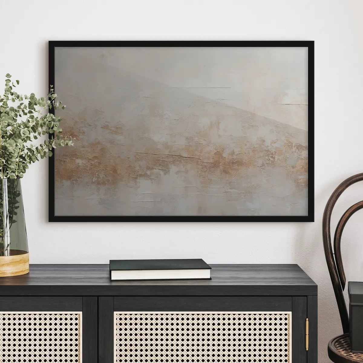 Plakāts Abstrakti zemes toņi un faktūras f37511