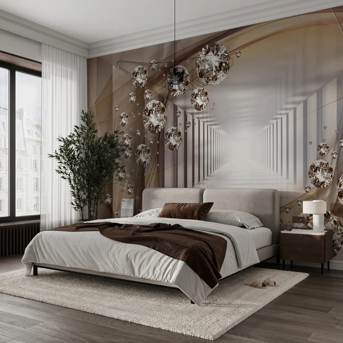 Fototapetes Rhinestone tunelis u79958d2