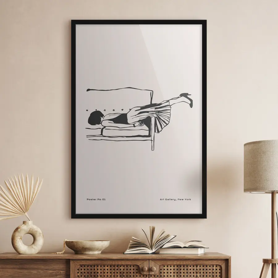 Fototapetes Atpūta stilīgā pozā f37422