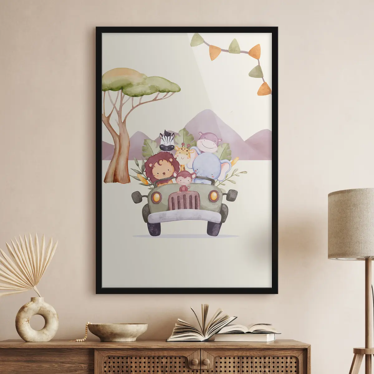 Plakāts Piedzīvojums gaida kopā ar jautriem draugiem f37915