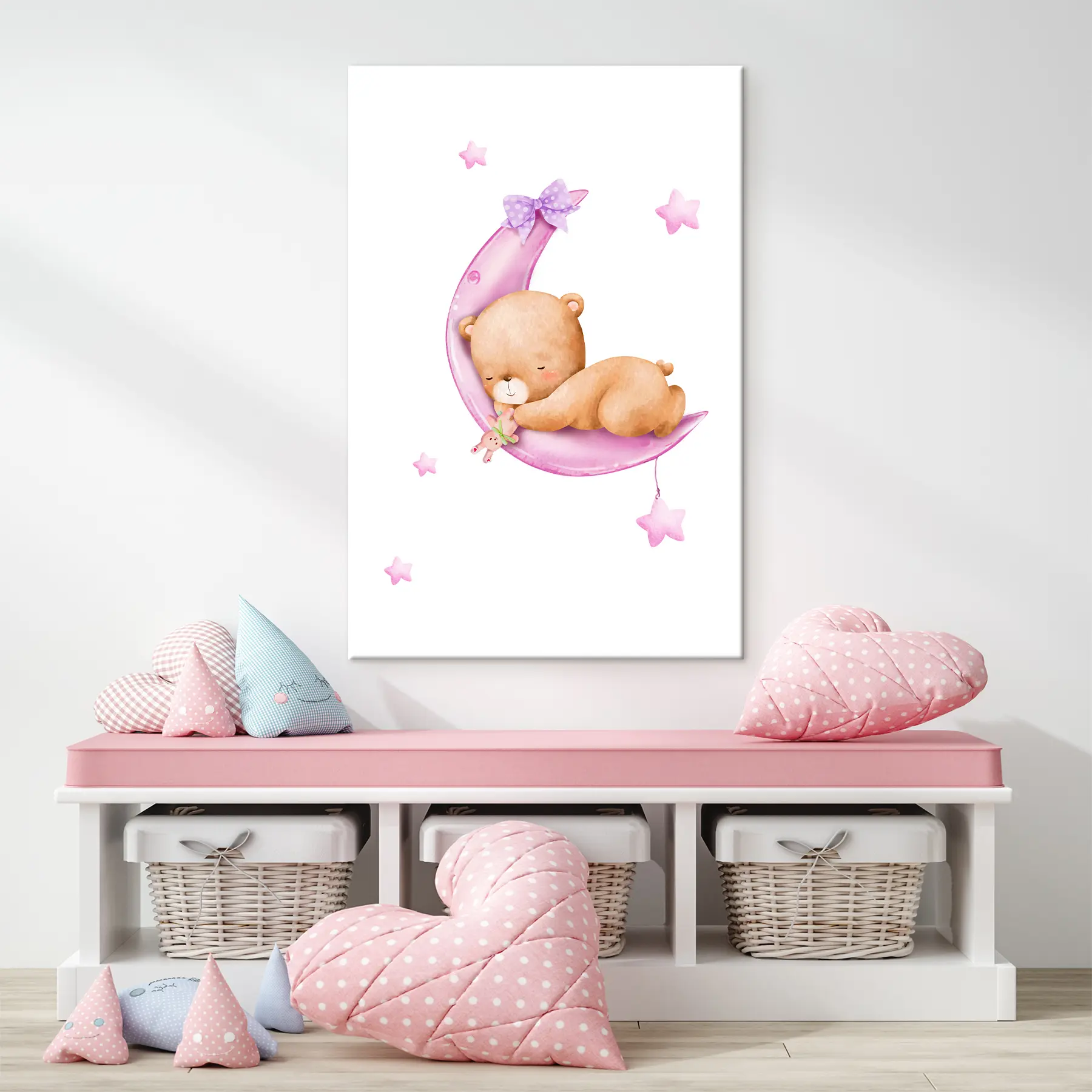 Glezna Miegains lācis uz mēness s37917v2