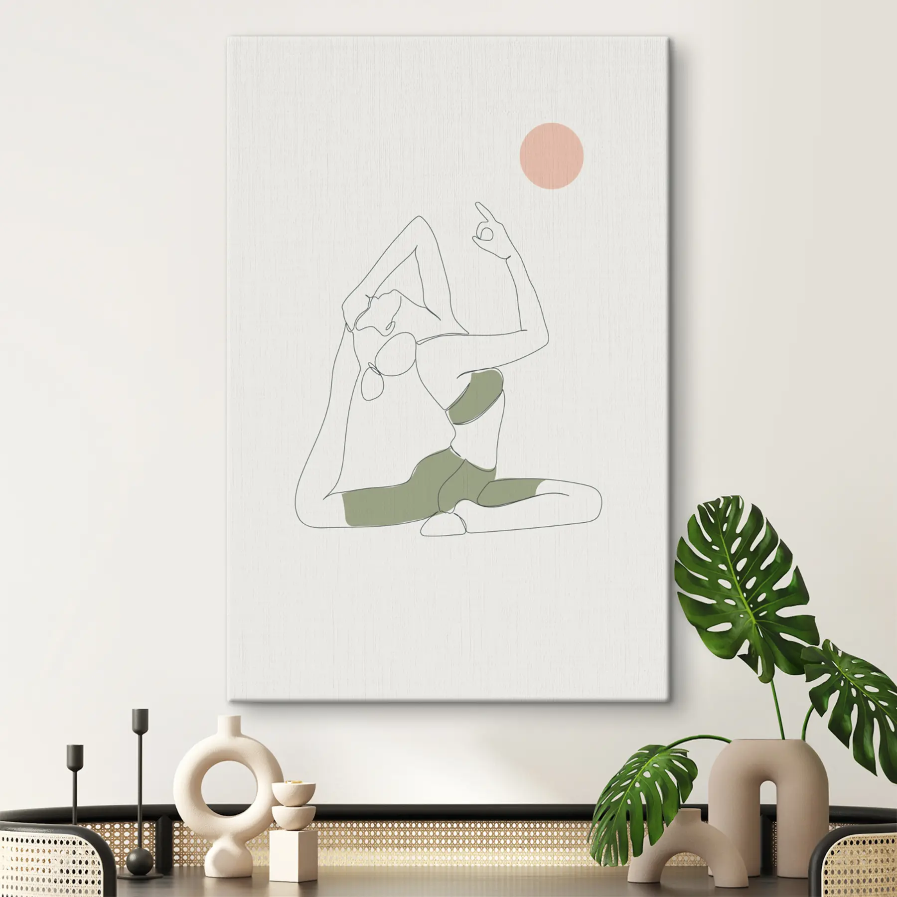 Fototapetes Miers kustībā un apzināšanās s37986