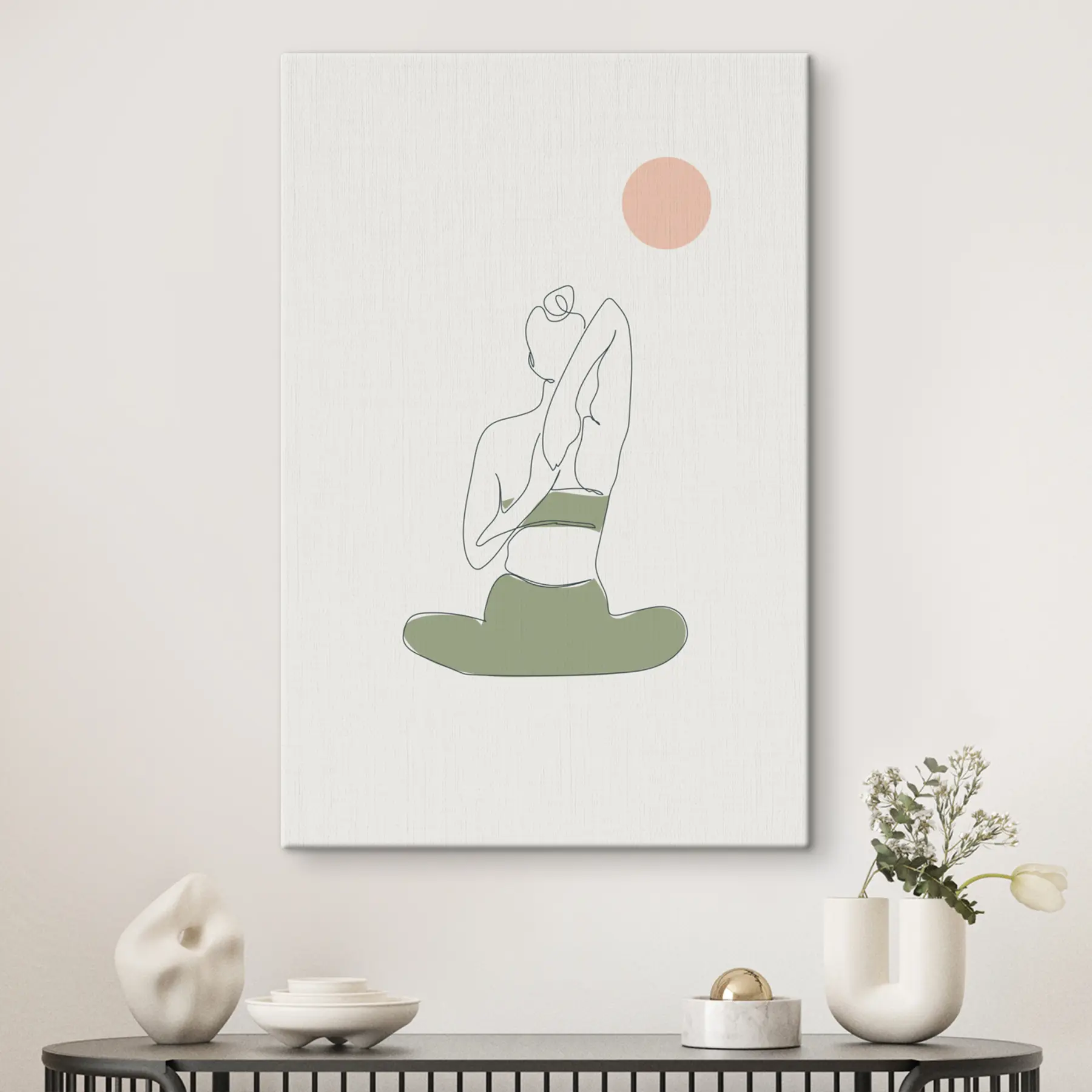 Glezna Izturēt mieru un atklāt sevi s37994