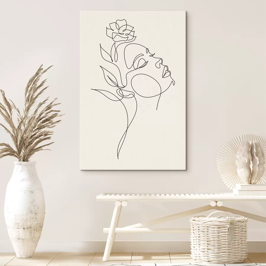 Glezna Elegantas skaistuma un dabas līnijas s38011