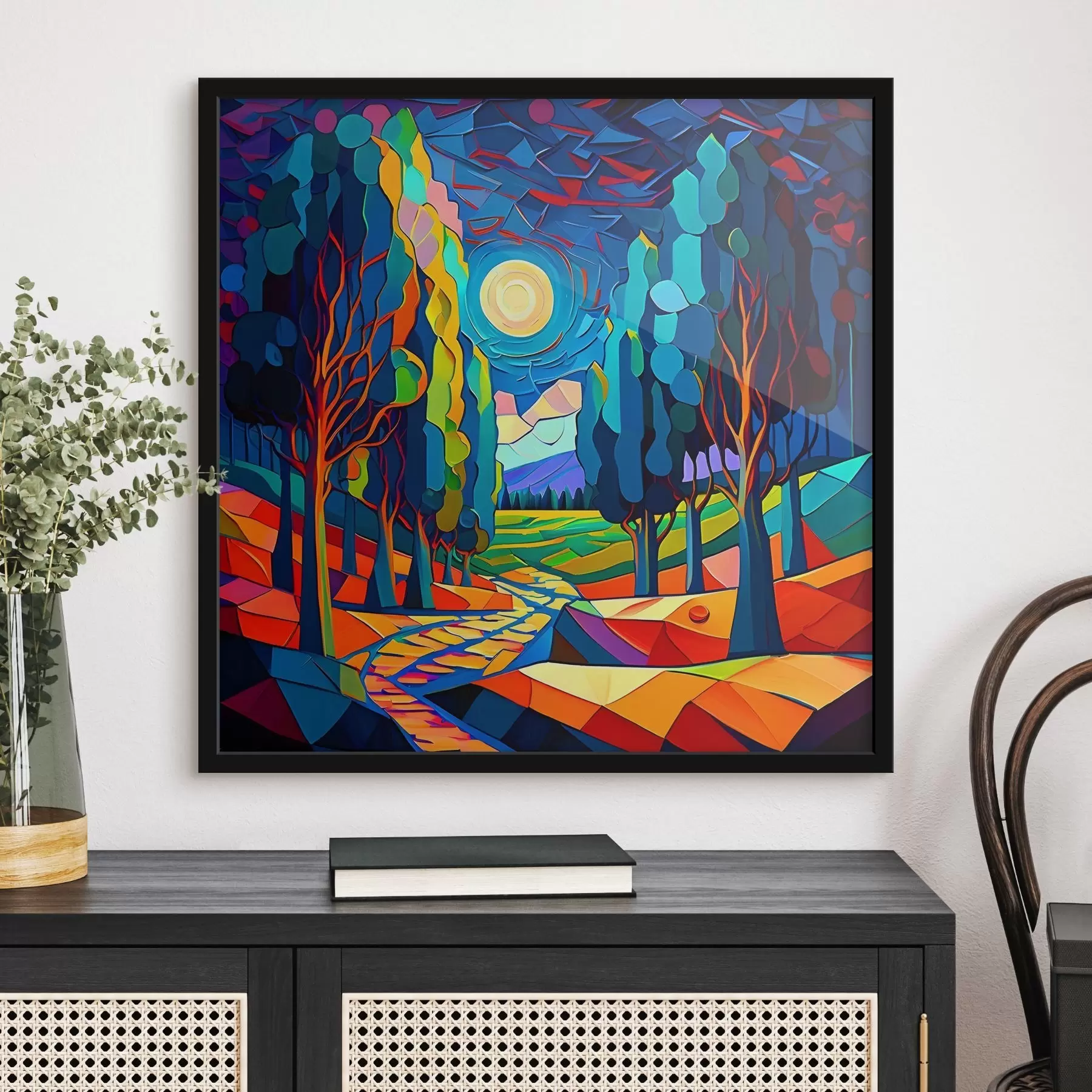 Fototapetes Akvareļu ceļš f38054