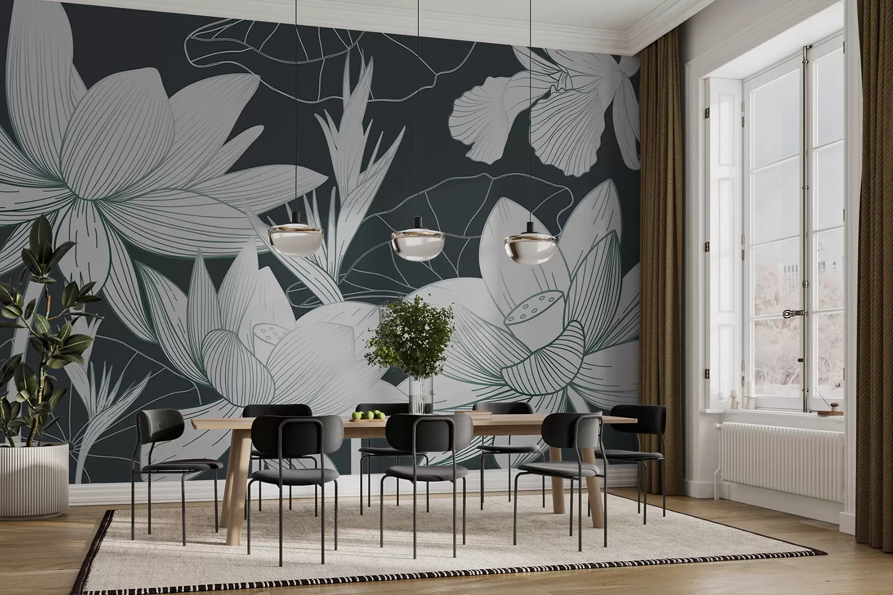 Fototapetes Tropu ziedi w00323