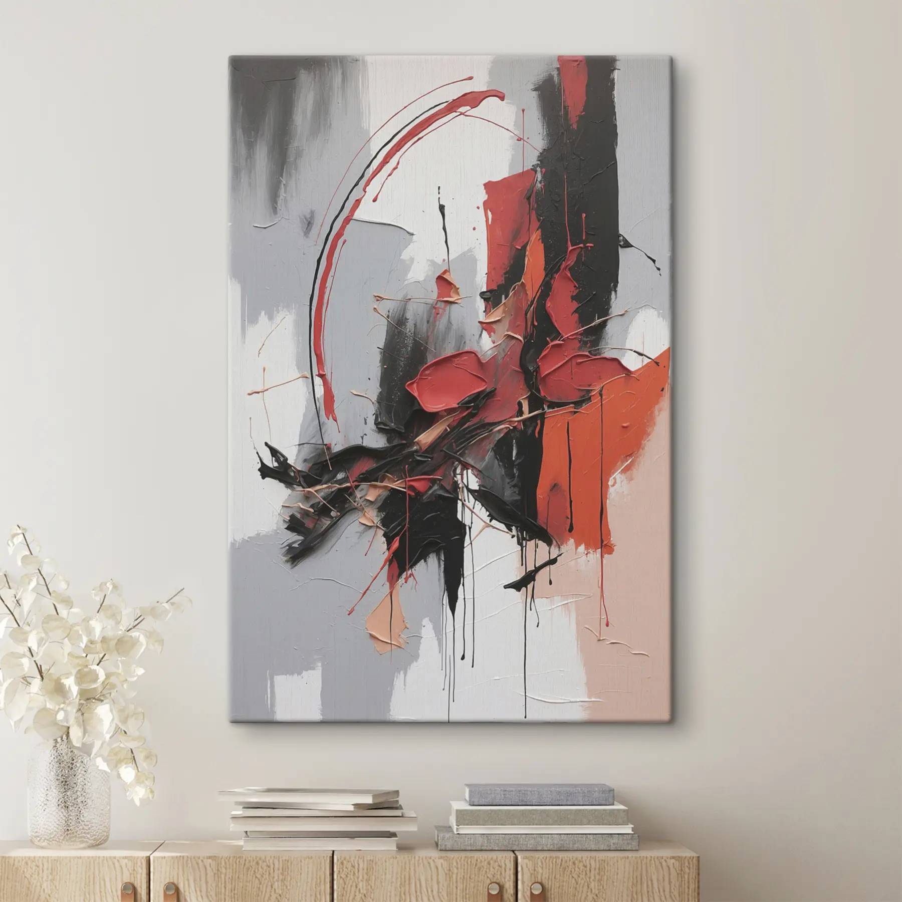 Glezna Abstraktā eļļas glezna s38114