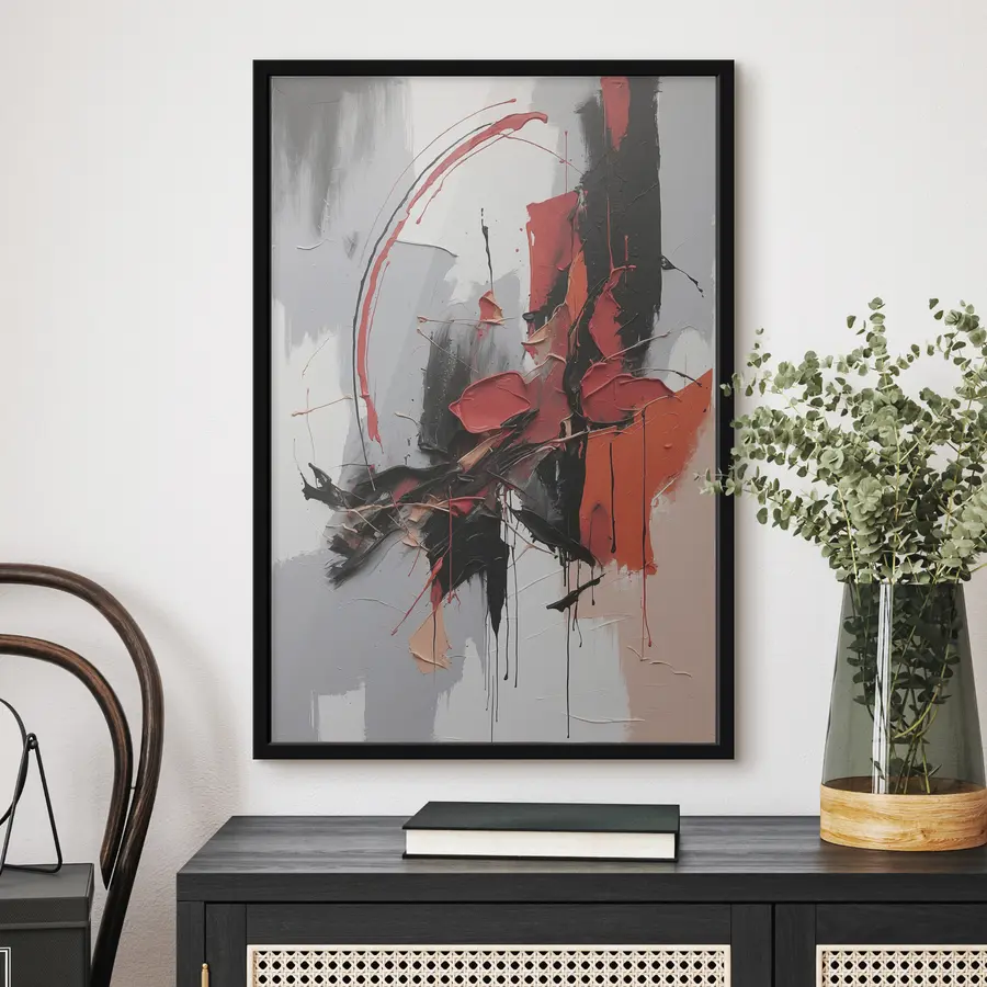 Fototapetes Abstraktā eļļas glezna f38114