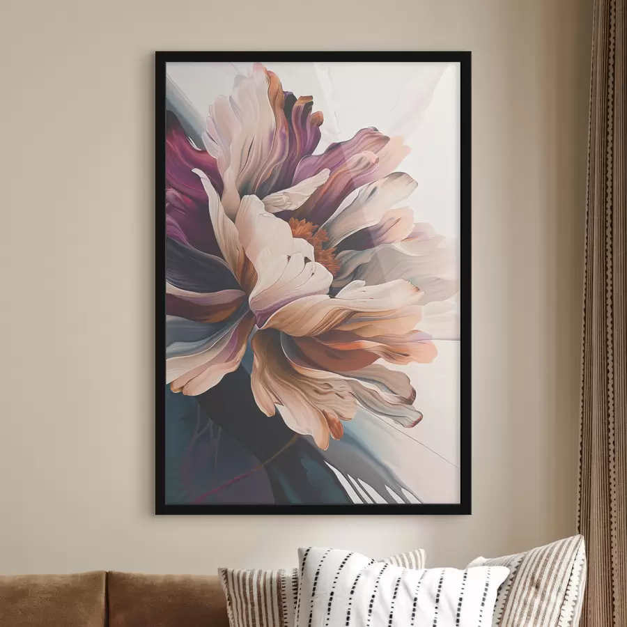 Fototapetes Eleganti ziedlapiņas maigos toņos f38143