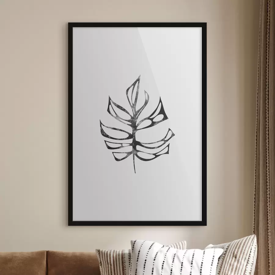 Fototapetes Dekoratīvs palags ar griezumiem un caurumiem, tropisks, teksturēts melns, minimālisms, ziedu f38342