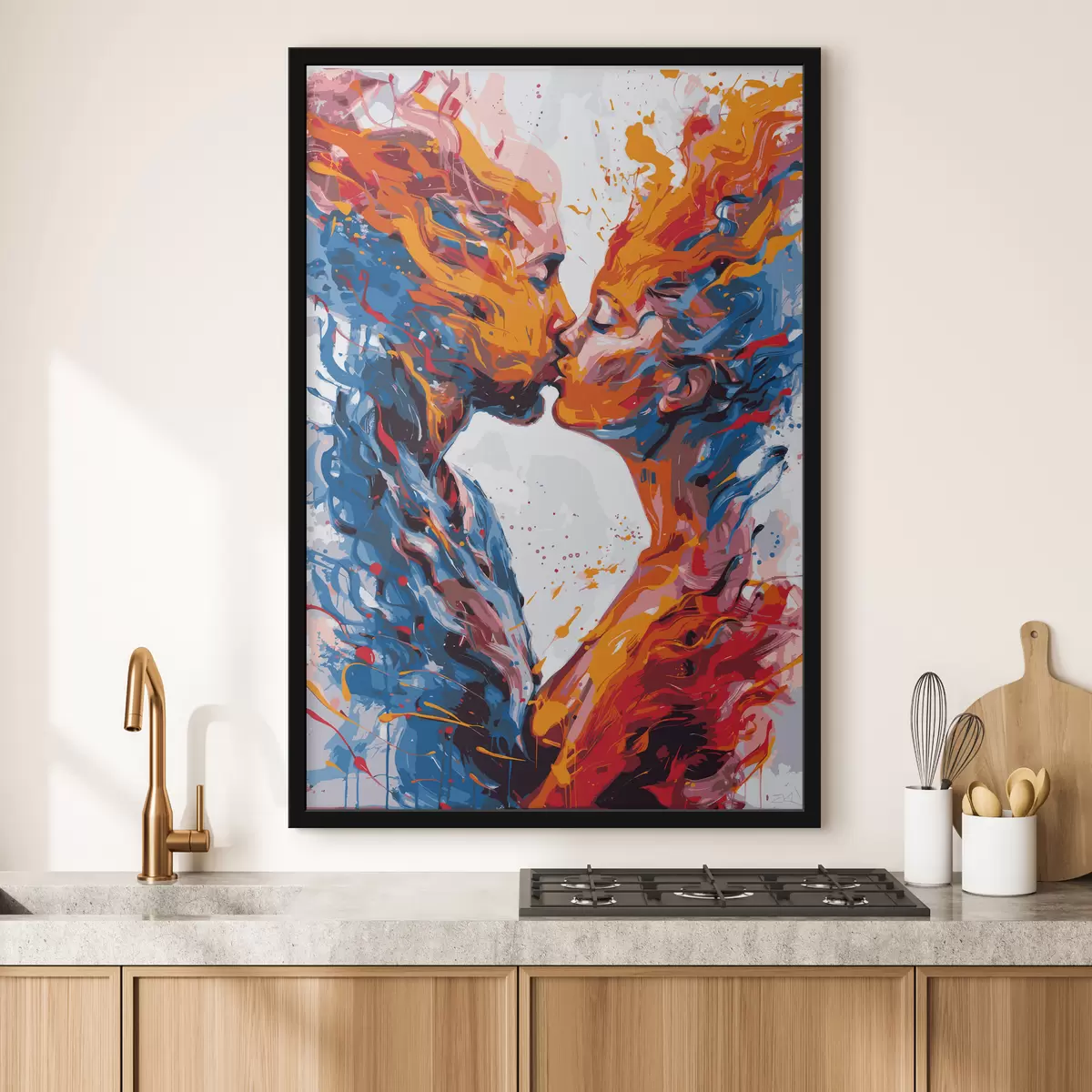 Plakāts Dažādu krāsu sprādziens f38410