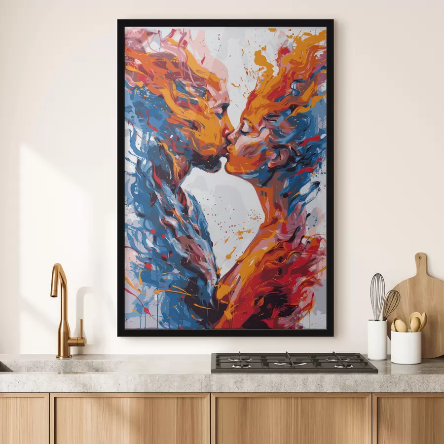 Fototapetes Dažādu krāsu sprādziens f38410