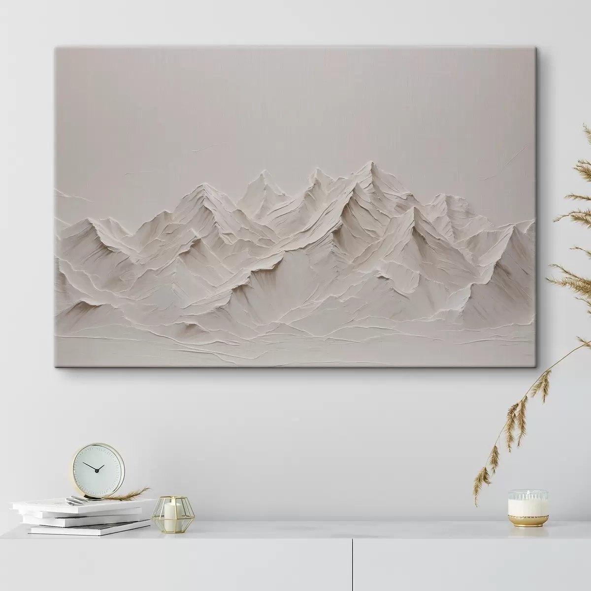 Glezna Balti kalni ar akrilu s38306