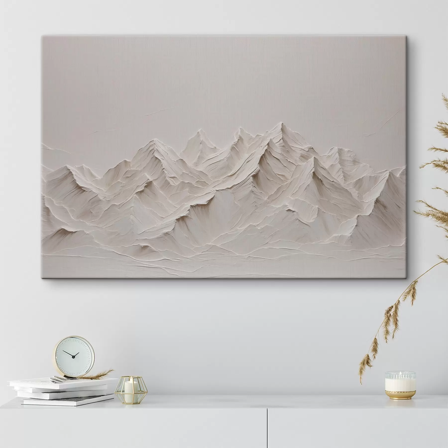 Glezna Balti kalni ar akrilu s38306