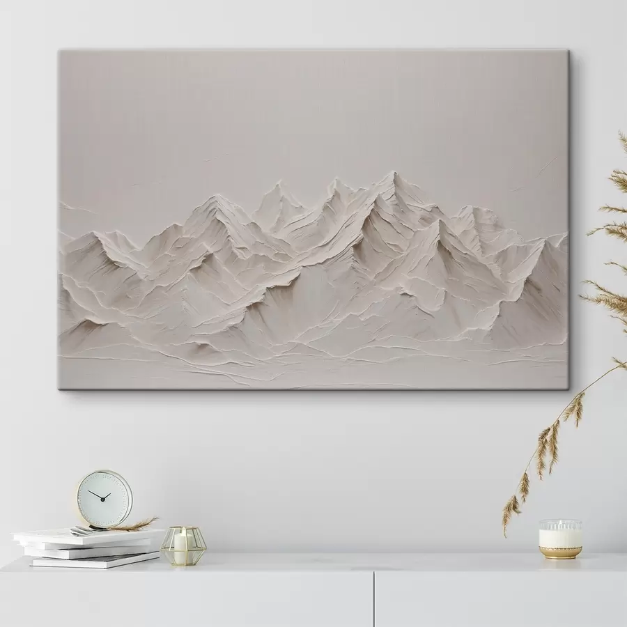 Glezna Balti kalni ar akrilu s38306