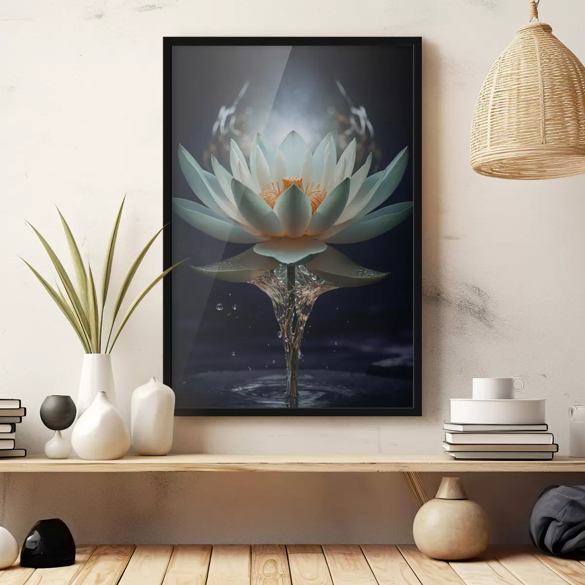 Plakāts Augoša lilija f38435