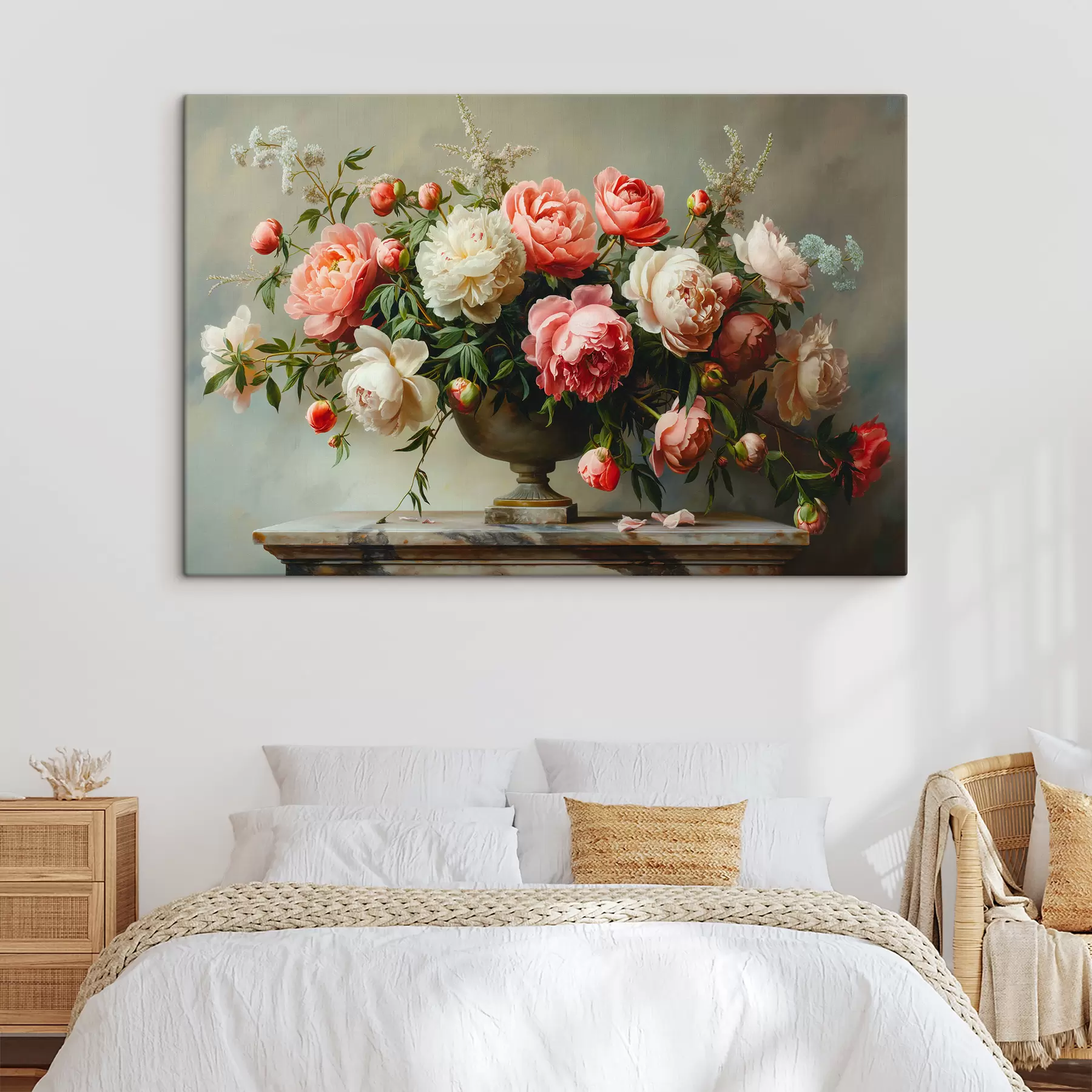 Fototapetes Ziedi vāzē s38460