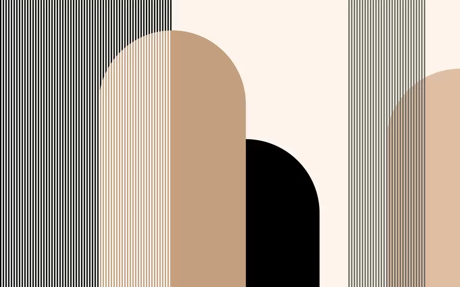 Fototapetes Abstrakcija ar līnijām w00631