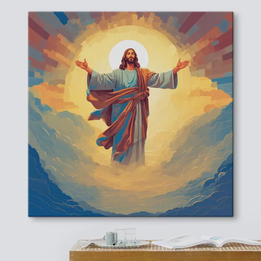 Glezna Jēzus Debesbraukšana s38614