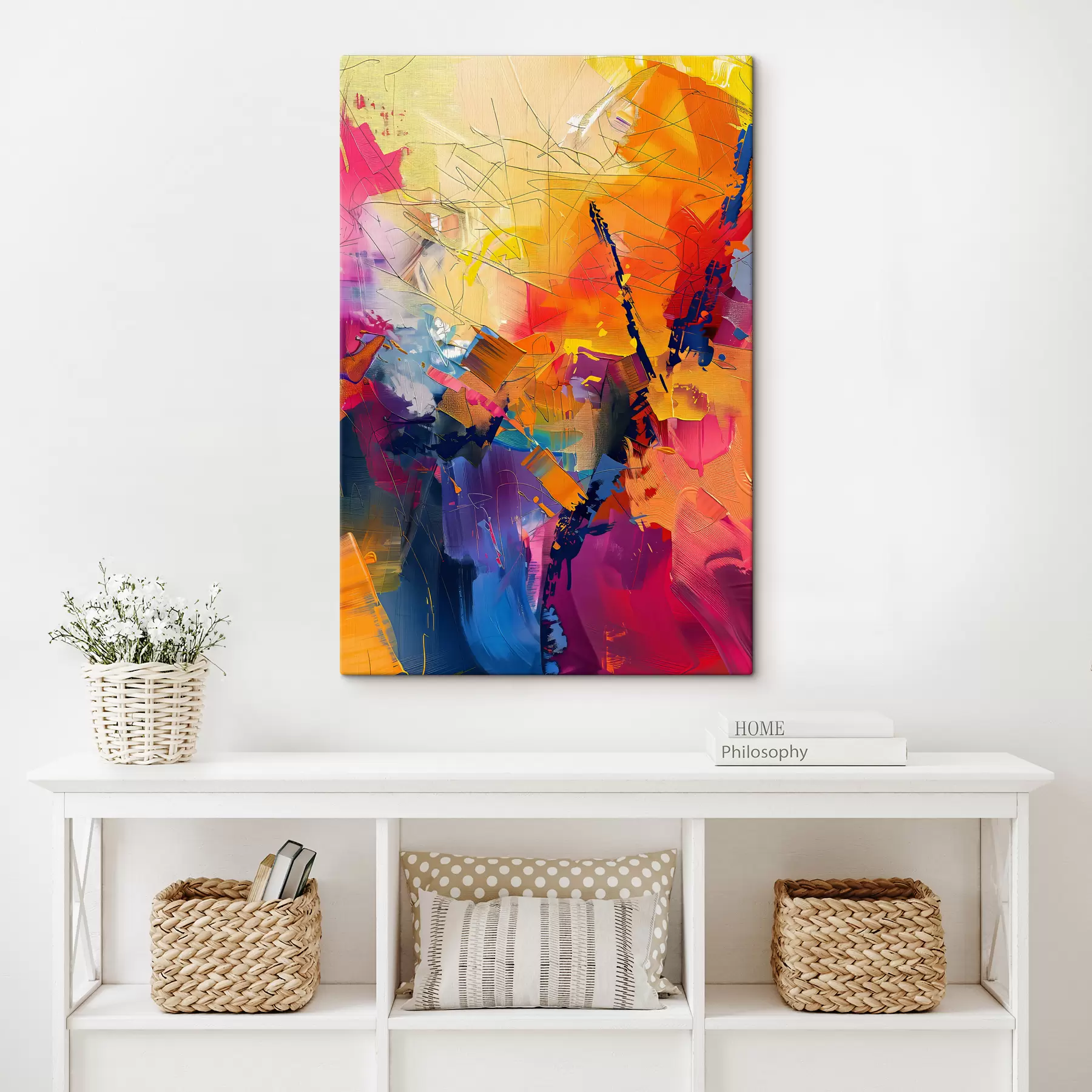 Fototapetes Krāsu abstrakcija s38632