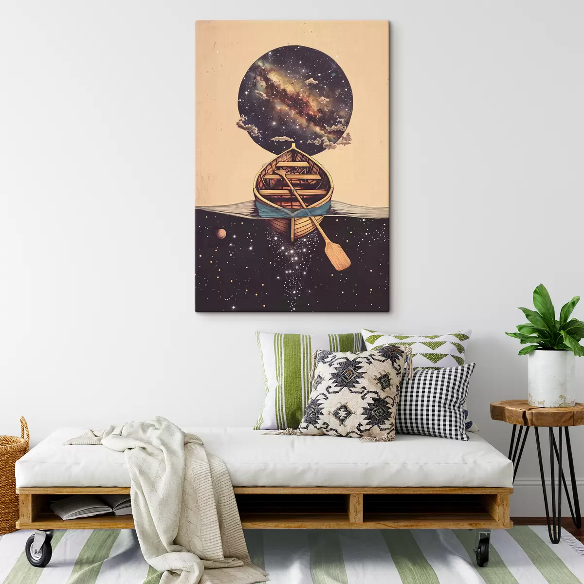 Glezna Laiva kosmosa stilā s38635