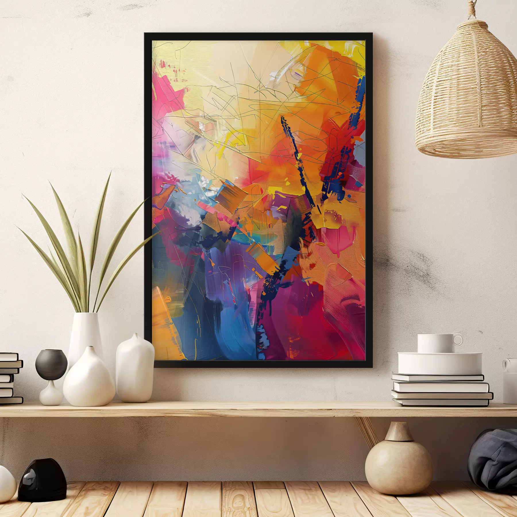 Fototapetes Krāsu abstrakcija f38632