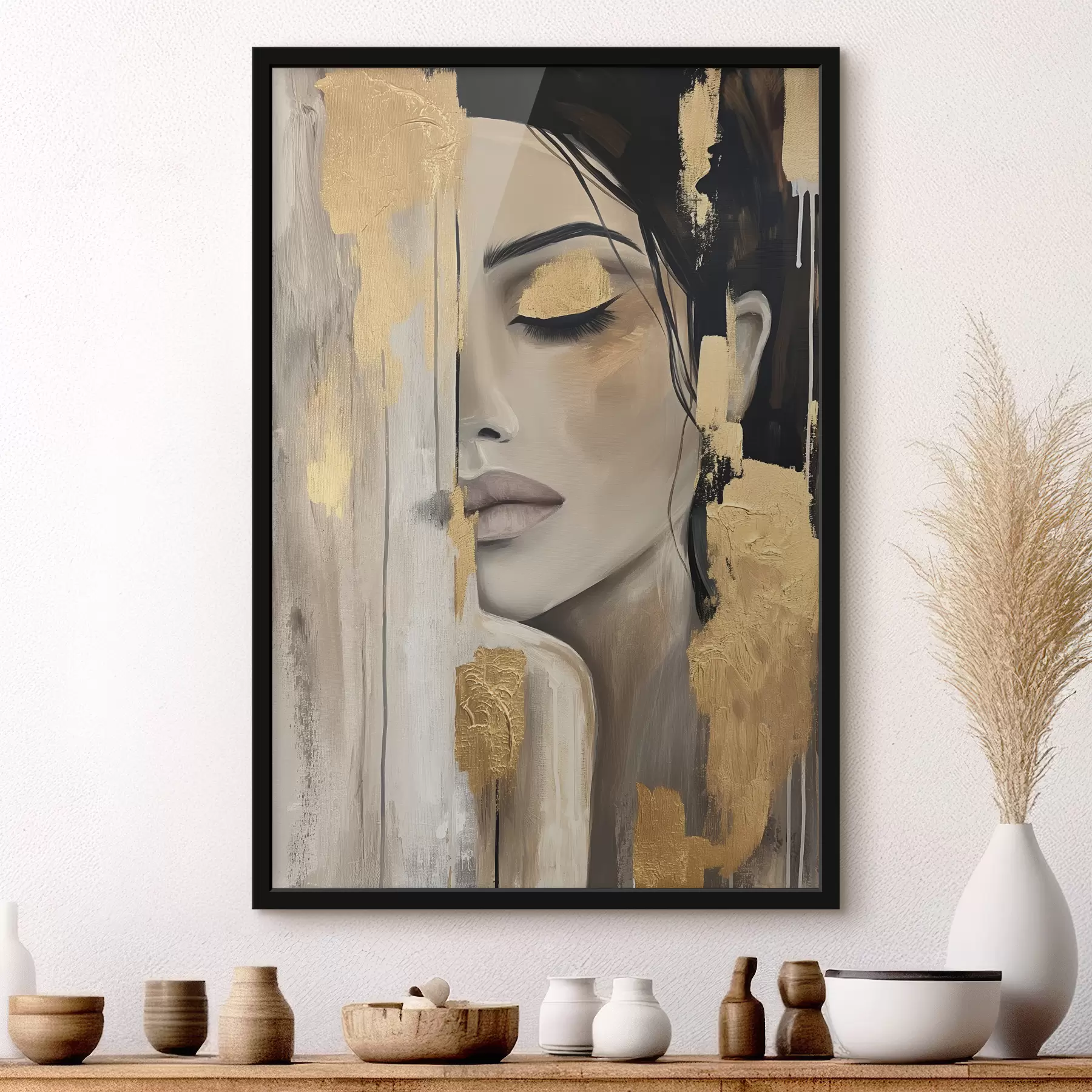 Fototapetes Meitene krāsā f38793