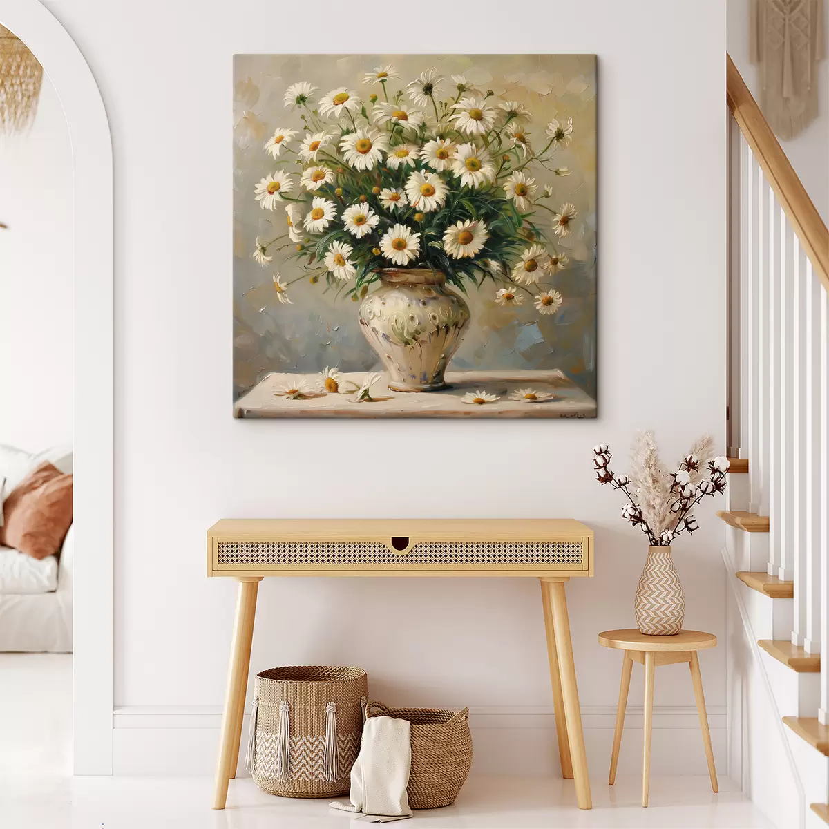 Glezna Margrietiņu pušķis s38706