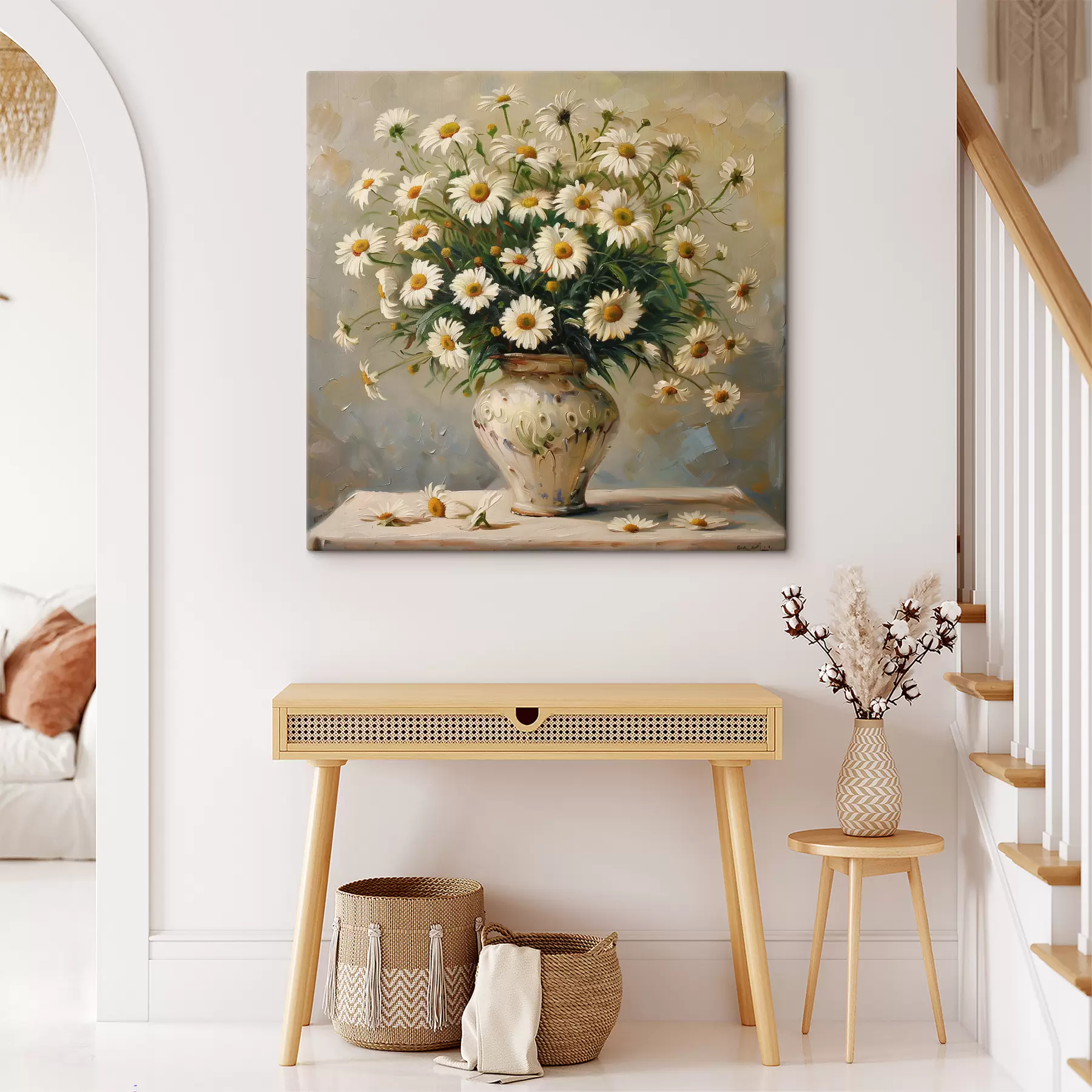 Glezna Margrietiņu pušķis s38706