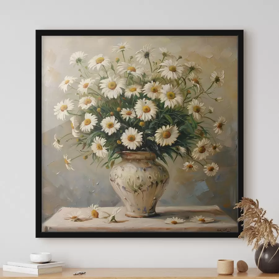 Fototapetes Margrietiņu pušķis f38706