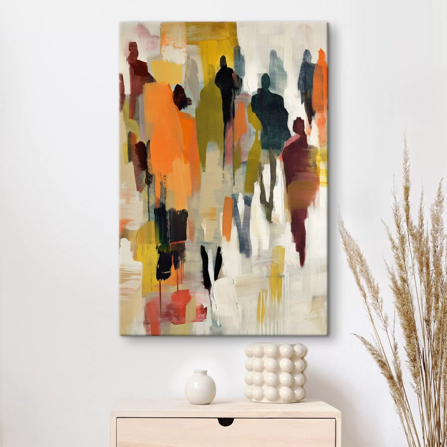 Glezna Abstrakti cilvēki s39098