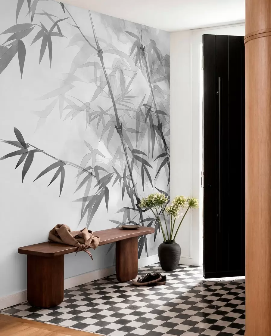 Fototapetes Zari ar lapām akvarelis w00687v1