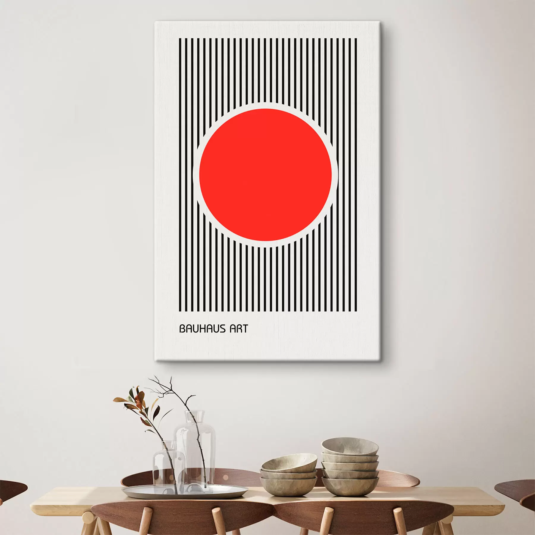 Glezna Bauhaus ģeometriskā abstrakcija s39262