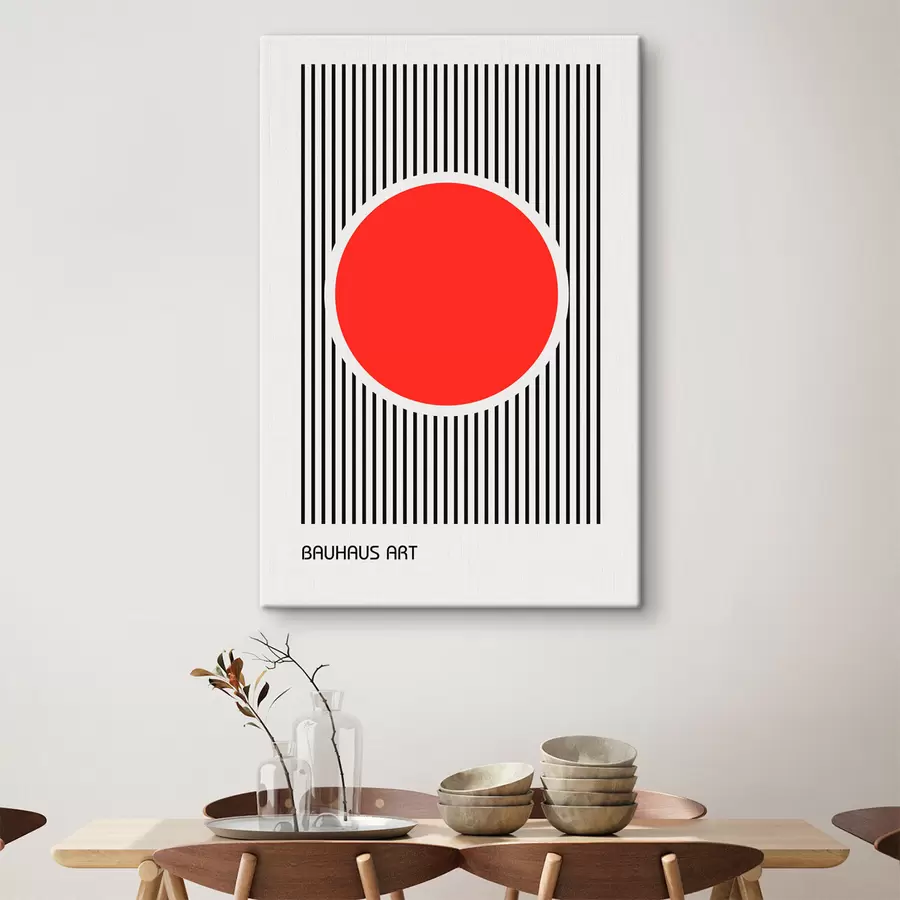 Fototapetes Bauhaus ģeometriskā abstrakcija s39262